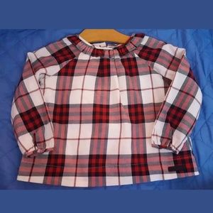 Nwt Burberry girls size 4 4t 4y top